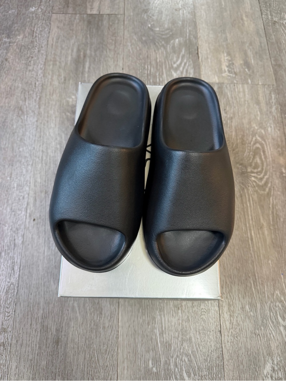 Yeezy YS-01 Slides Sandals Black Size 10